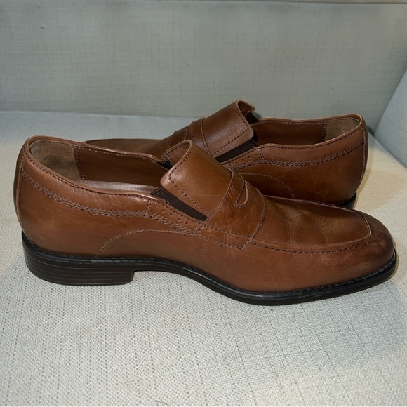 Johnston &  Murphy XC4 Penny Loafers Men 9M Shoes Brown Leather 15-2700 main image 8